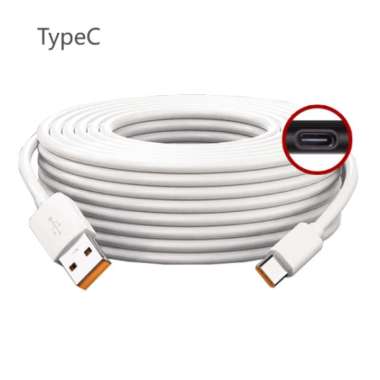 TECNO XIHANCAM Kabel Micro USB 5 Meter Kabel Type C 10 Meter Kabel Data Panjang 3 Meter Kabel CCTV C