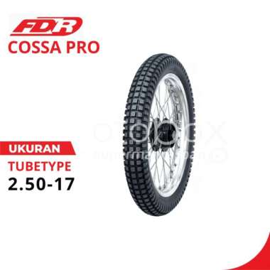 BAN MOTOR FDR COSSA PRO UKURAN 250 275 300 RING 17 TUBETYPE 250-17