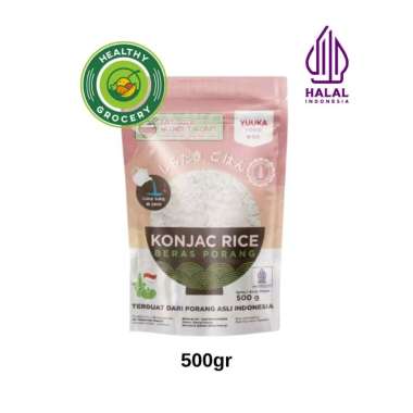 Yuuka Food Konjac Rice 500gr / Konjac Rice