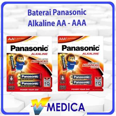 Baterai Panasonic AA / Baterai Panasonic AAA / Red Alkaline AA