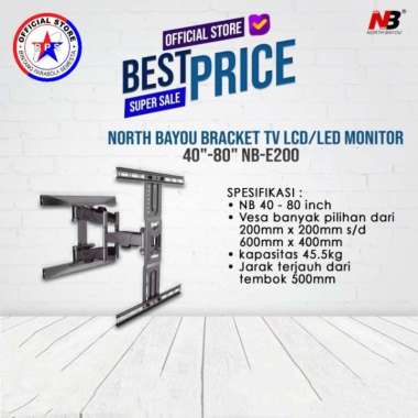 Bracket tv 40inchi-80inchi breket tv swivel led lcd 40''42''43''50''55''60''70''80'' braket tv dindi