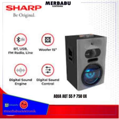 Sharp Audio dan Speaker CBOX-PROX15UBB Pro X Series Grey 110 Watt