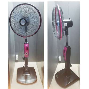 Stand Fan Maspion F408ST / Kipas Maspion F 408ST - F-408ST Hitam warna F-408ST Merah