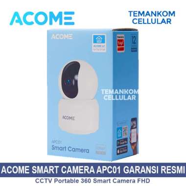 CCTV Portable ACOME Wireless camera kamera APC01 360 FHD 1080 Garansi RESMI CCTV only