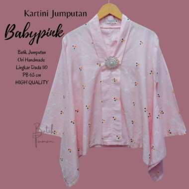 Kartini Jumputan BABYPINK Atasan Batik Blus Batik Blouse Batik Jumput