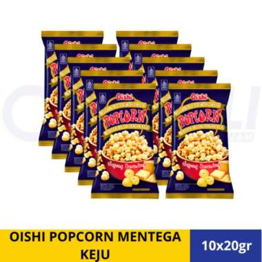 OISHI POPCORN MENTEGA KEJU 10x20gr