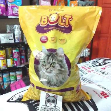 pakan makanan kucing bolt donat 1kg