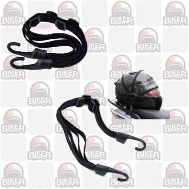 Tali Ikat Motor Helm Tas Tailbag Duffle Bag Tailpack Dagangan Barang Black