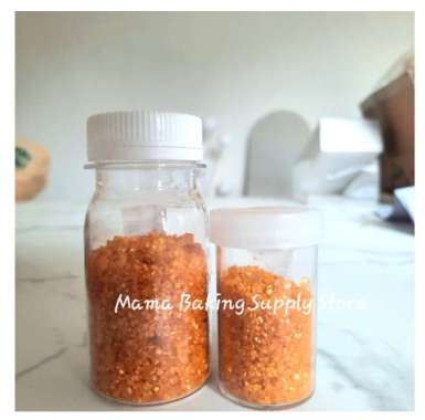 Sprinkle SUGAR GOLD Gula Emas Topping Hias Kue -+ 50 gr