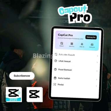 Capcut Pro Premium [ Bergaransi ] Anti Limit 3 Bulan