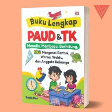 BUKU LENGKAP PAUD & TK; BELAJAR MENULIS, MEMBACA, DAN BERHITUNG PLUS M