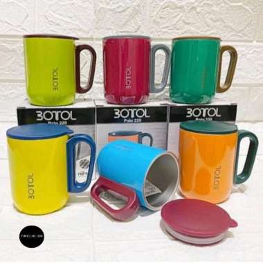 Mug Gelas Cangkir Termos Kopi Tahan Panas Dublin Botol 220 ML Teh Stainless Steel Dubblin