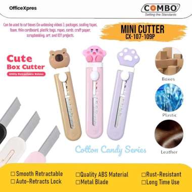 Mini Cutter CX-107FC / Kater Kecil Lucu CX-108FC / Cutter Mini Portable CX-109FC / Cutter Unboxing /
