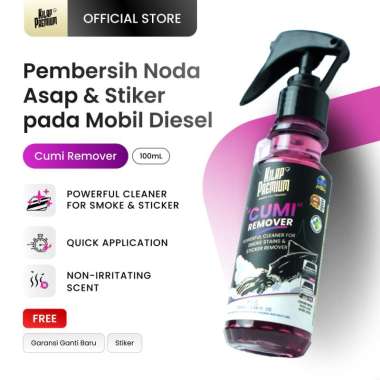 Kilap Premium - Cumi Remover Pembersih Noda Asap, Penghilang Bekas Sticker, Penghilang Asap, Pembers
