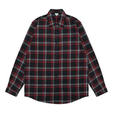 Greenlight Men's Flannel Plaid Shirt Long Sleeve Regular Fit Carre OL-C010225 Blue S