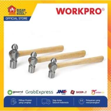 WORKPRO Palu Ball-Pein Hammer 12 Oz With Hardwood Handle W041014