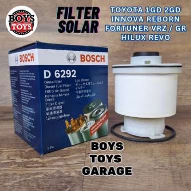 Filter Solar Toyota 1GD 2GD Fortuner VRZ GR Innova Reborn BOSCH Diesel