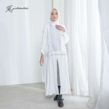 GITARATNA Kinara Dress BW Tenun Lurik