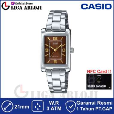 CASIO LTP-1234DD-5ADF Jam Tangan Wanita Analog LTP-1234DD-5A LTP1234DD LTP 1234DD Original