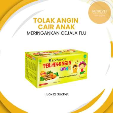TOLAK ANGIN CAIR ANAK 1 BOX (12 SACHET)
