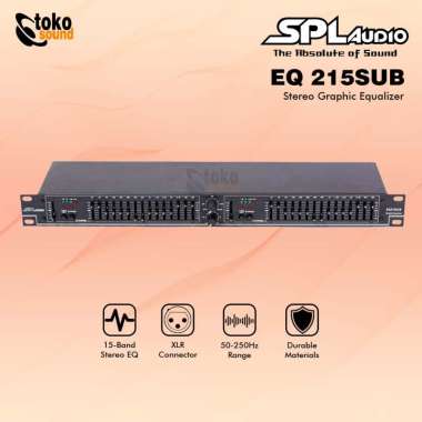 SPL Audio EQ 215 SUB - 15 Band Equalizer