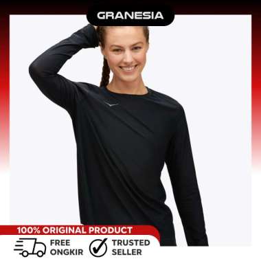Baju Olaharaga Wanita HK Airolite Run Long SLeeve|Kaos Olahraga Lari Gym Fitnes Lengan Panjang XS