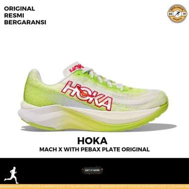 Hoka Mach X Men's running Lotuce/White original PT MAP 42