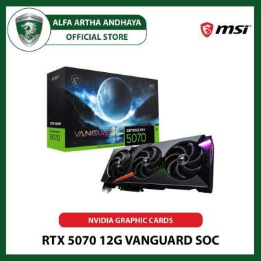 MSI GeForce RTX 5070 12G VANGUARD SOC VGA Card NVIDIA