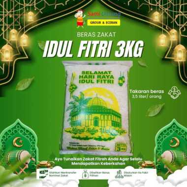 BERAS ZAKAT IDUL FITRI 3KG