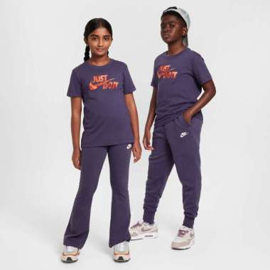 Nike Sportswear Big Kids' T-Shirt Purple (FZ5179-573) L