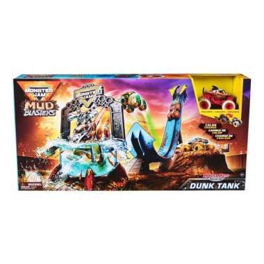 Mainan Monster Jam Monster Mutt Dalmatian Dunk Tank
