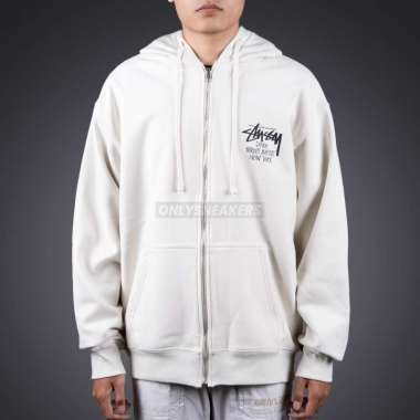STUSSY DSM NEW YORK ZIP PUTTY HOODIE XL