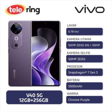 HP VIVO V50 5G 12/256GB PURPLE