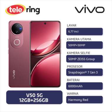 HP VIVO V50 5G 12/256GB RED
