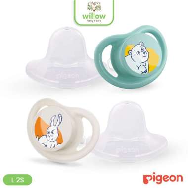 Pacifier Bayi - Pigeon Minilight Pacifier Sustainable 2S uk. L