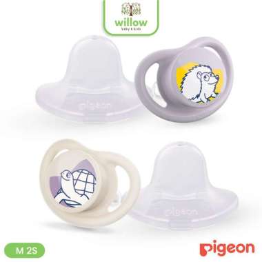 Pacifier Bayi - Pigeon Minilight Pacifier Sustainable 2S uk. M