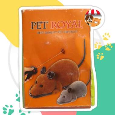 Mainan Tikus Remot SBCT159 - MAICE PRANK MAINAN TIKUS MINI WIRELESS PAKAI REMOTE CONTROL PET CAT TOY