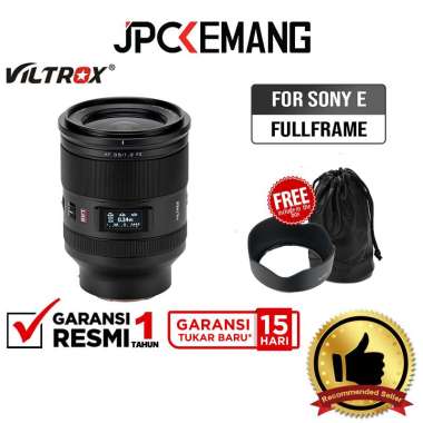 JPC KEMANG Viltrox AF 35mm f1.2 LAB for Sony FE FullFrame Lens Viltrox 35 mm f/1.2 GARANSI RESMI Bla
