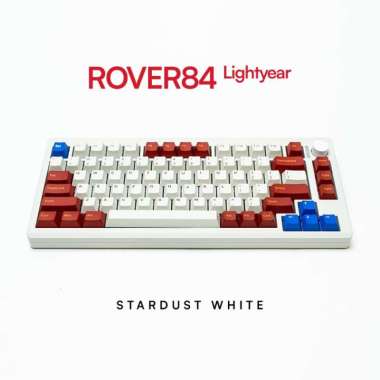 Press Play ROVER84 Lightyear Edition Wireless ROVER-84 CNC Aluminium Mechanical Keyboard Stardust Wh