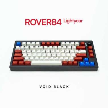 Press Play ROVER84 Lightyear Edition Wireless ROVER-84 CNC Aluminium Mechanical Keyboard Void Black
