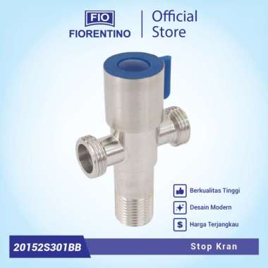 Fiorentino Stop Kran Cabang Kloset / Wastafel / Shower Chrome 20152S301BB