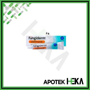 Fungiderm Salep Clotrimazole Kulit Infeksi Jamur 10 gr