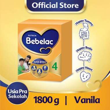Promo Harga Bebelac 4 Susu Pertumbuhan Vanila 1800 gr - Blibli