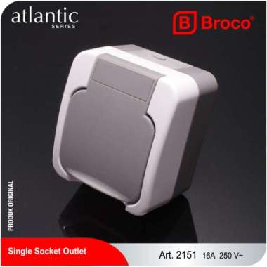 BROCO 2151 (B) Stop Kontak Atlantic Outdoor