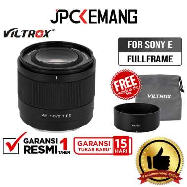 JPC KEMANG Viltrox AF 50mm f2 STM Air for Sony FE FullFrame Lens Viltrox AF 50 mm f/2 AF 50/2.0 FE G