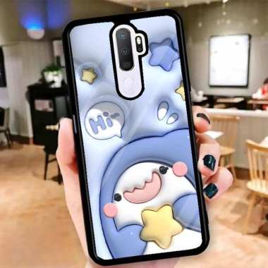 Custom Case 2D Casing HARDCASE Tempered Glass Cover Belakang Hp Lenovo A7000 LENOVO A7000 SERIES 5