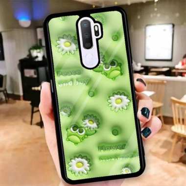 Custom Case 2D Casing HARDCASE Tempered Glass Cover Belakang Hp Lenovo A7000 LENOVO A7000 SERIES 9