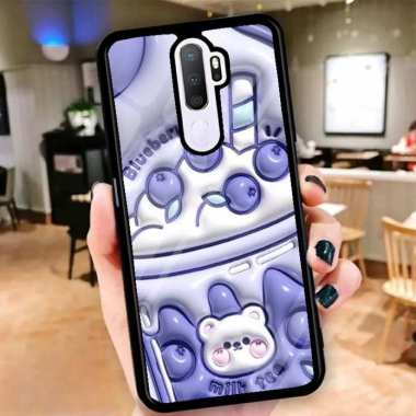 Custom Case 2D Casing HARDCASE Tempered Glass Cover Belakang Hp Lenovo A7000 LENOVO A7000 SERIES 15