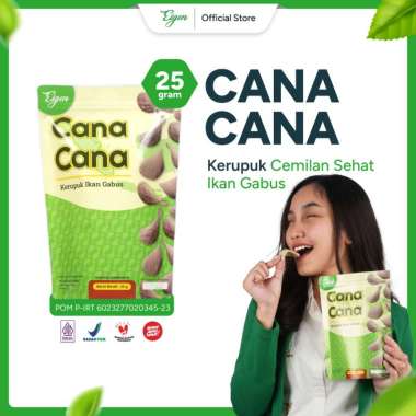 Cana Cana - Kerupuk Snack Cemilan Sehat Ikan Gabus Non MSG