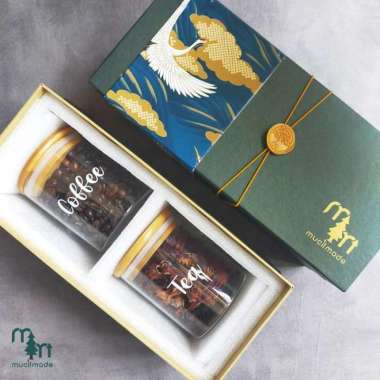 HAMPERS PAKET HADIAH KADO ULANG TAHUN UNIK WISUDA ANNIVERSARY GIFT SET COFFEE TEA SET